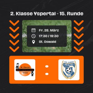 SKV - Pöchlarn @ Sportplatz St. Oswald