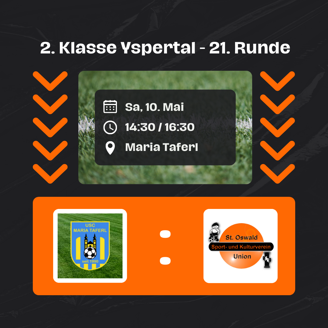 Wichtiges Auswärtsspiel in Maria Taferl