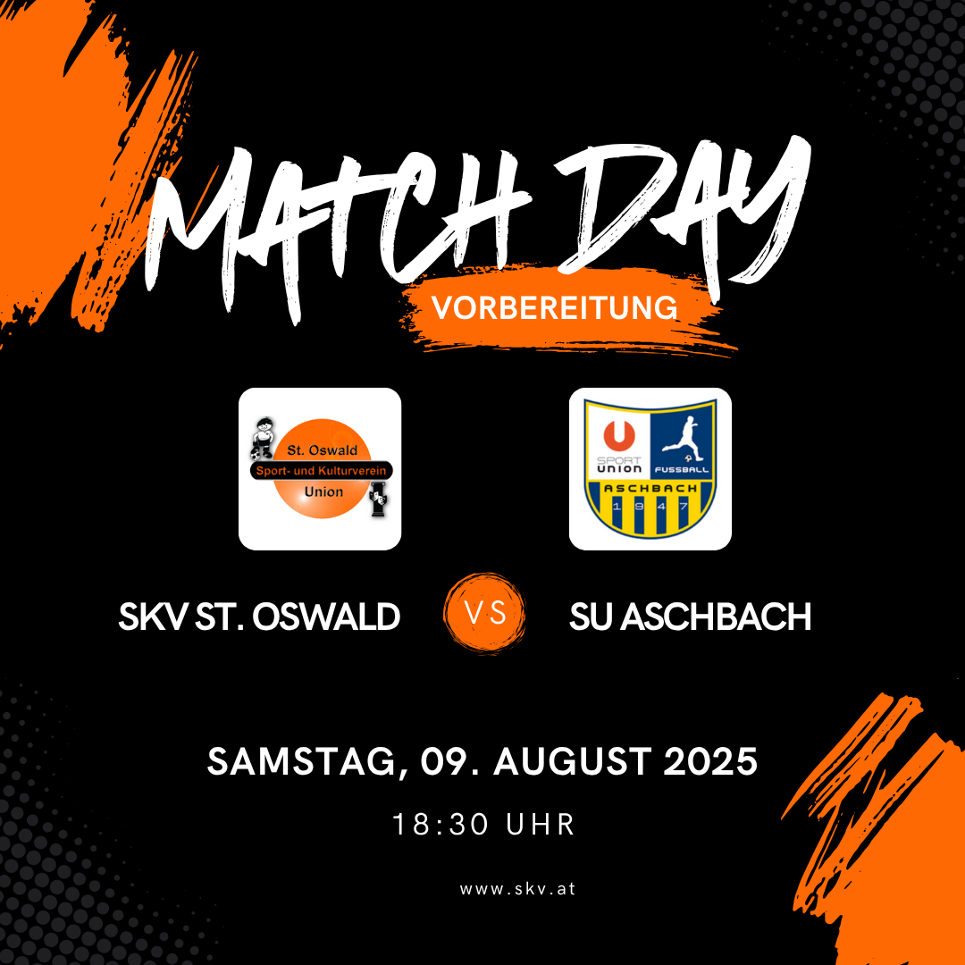Letztes Vorbereitungsspiel am Samstag